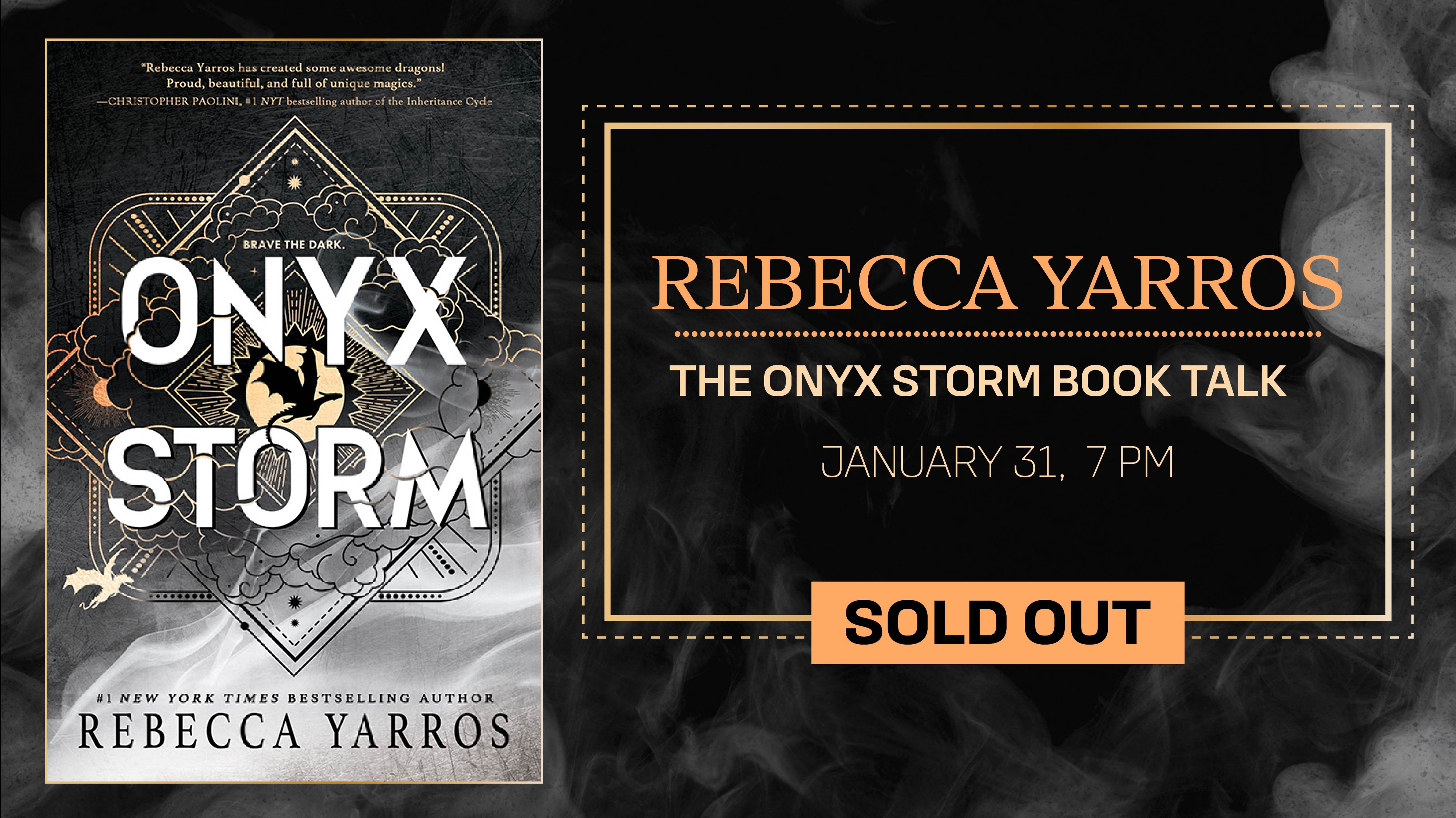 Onyx Storm by Rebecca Yarros